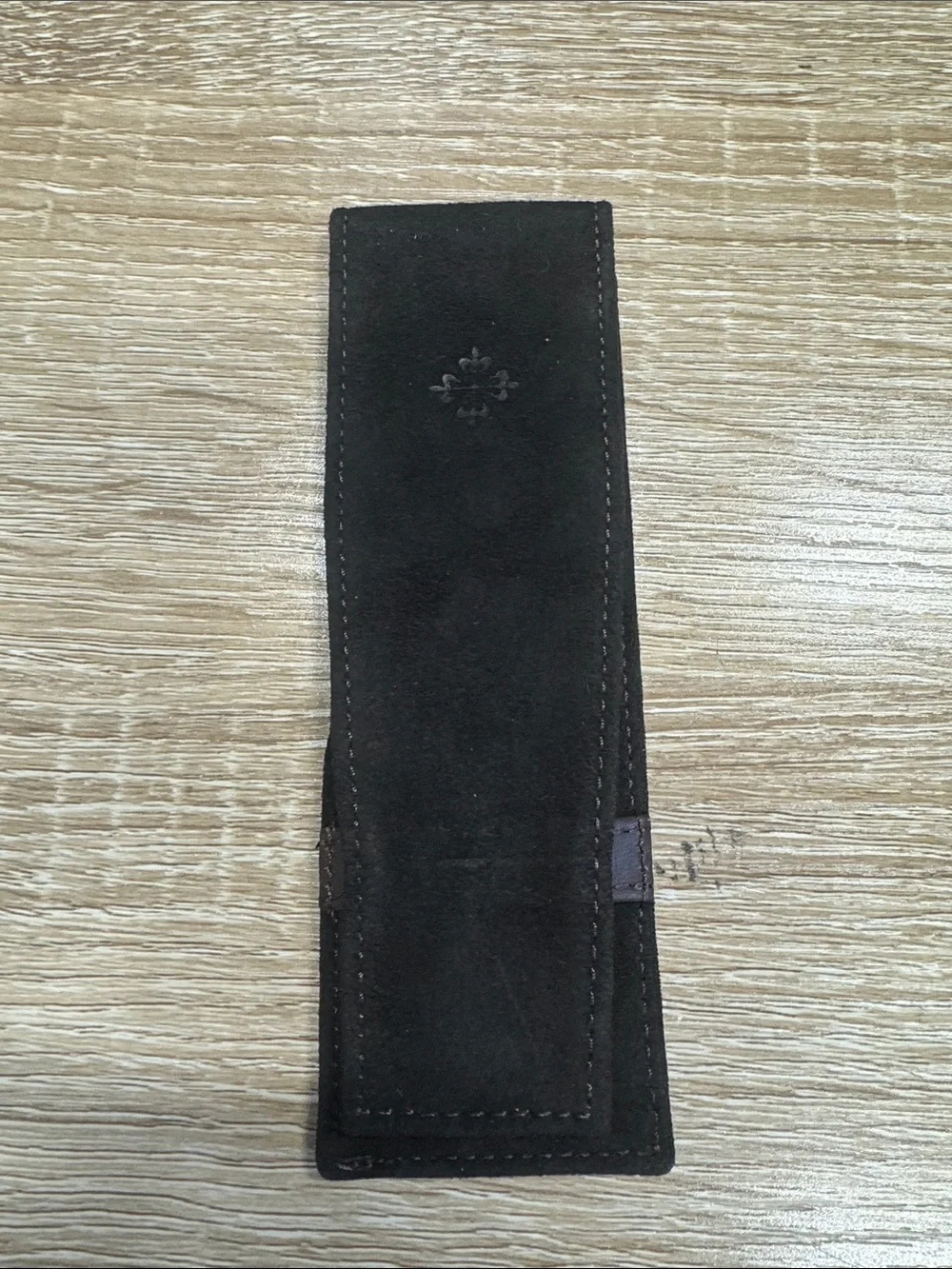 Patek Philippe Men's strap Accessory Sleeve - Dark Brown